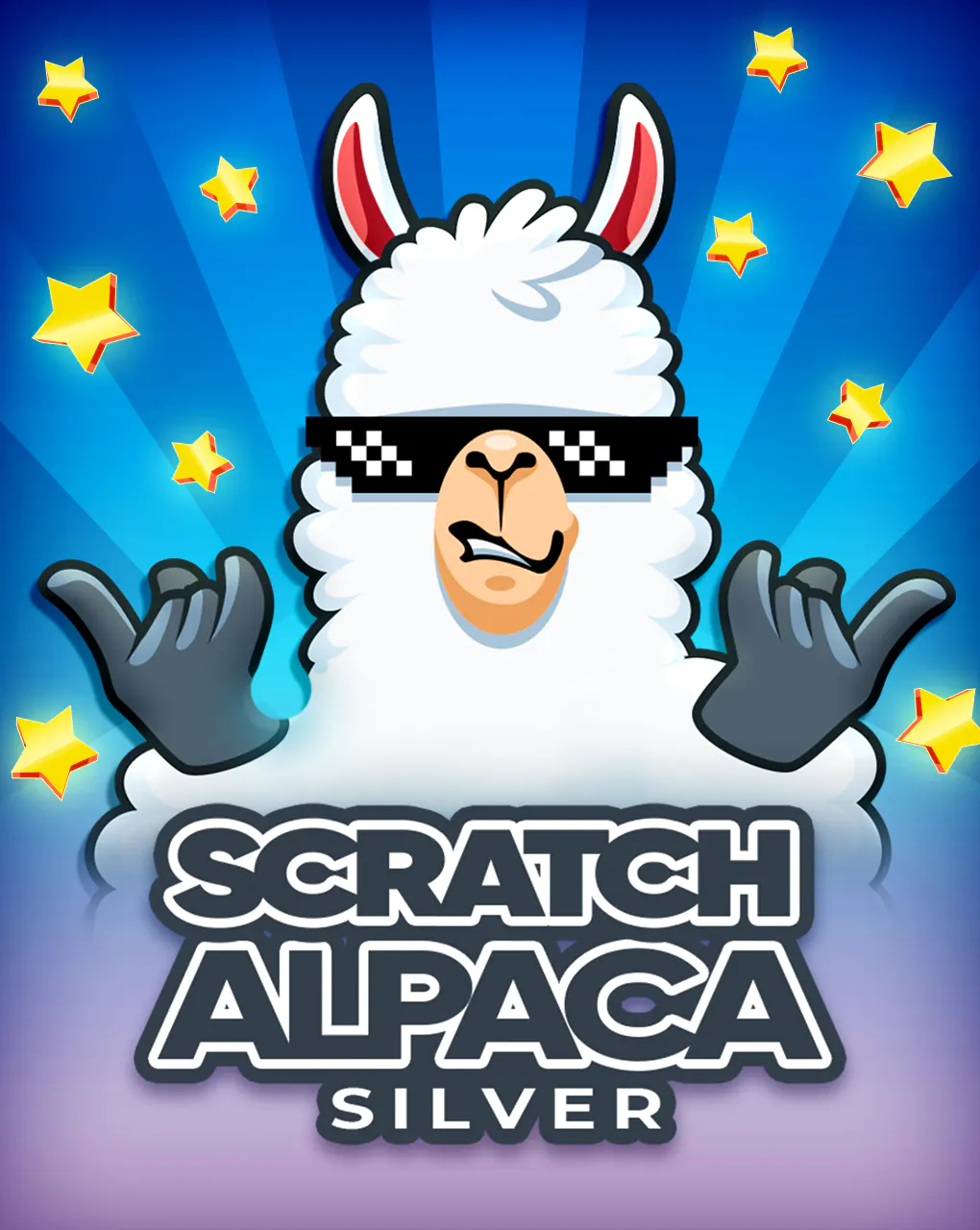 Scratch Alpaca Silver - HUNIAN138