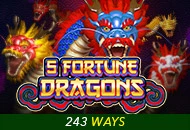 Spadegaming : 5 Fortune Dragons - HUNIAN138